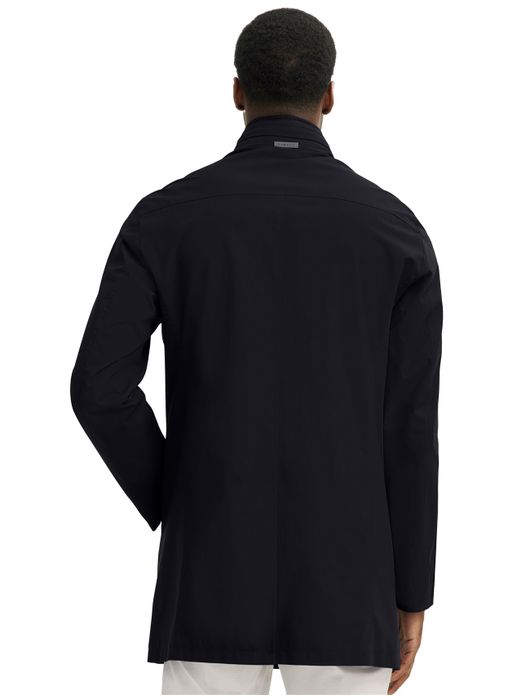 Bugatti tussenjas gewatteerd blauw half lang