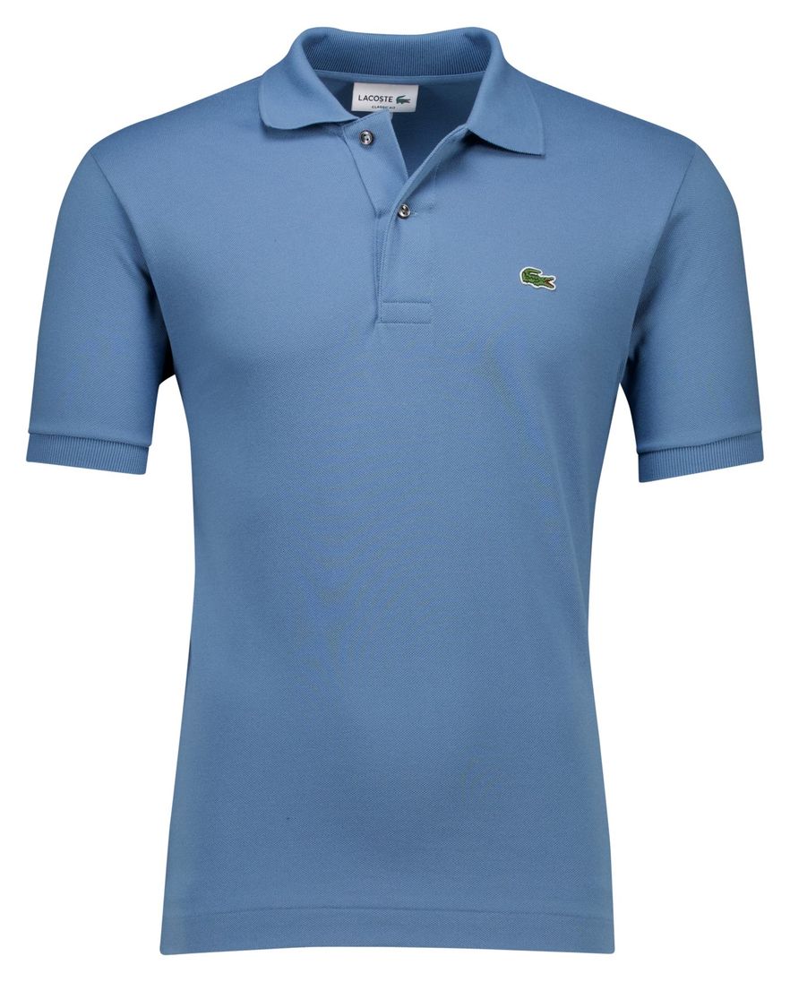 Lacoste Classic fit poloshirt korte mouw blauw 2-knoops