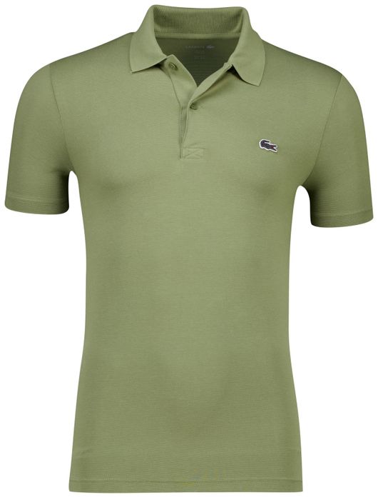 Lacoste polo groen regular fit 2-knoops