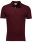 Lacoste polo bordeaux korte mouw effen