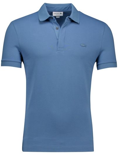 Lacoste Lacoste polo blauw Regular Fit effen