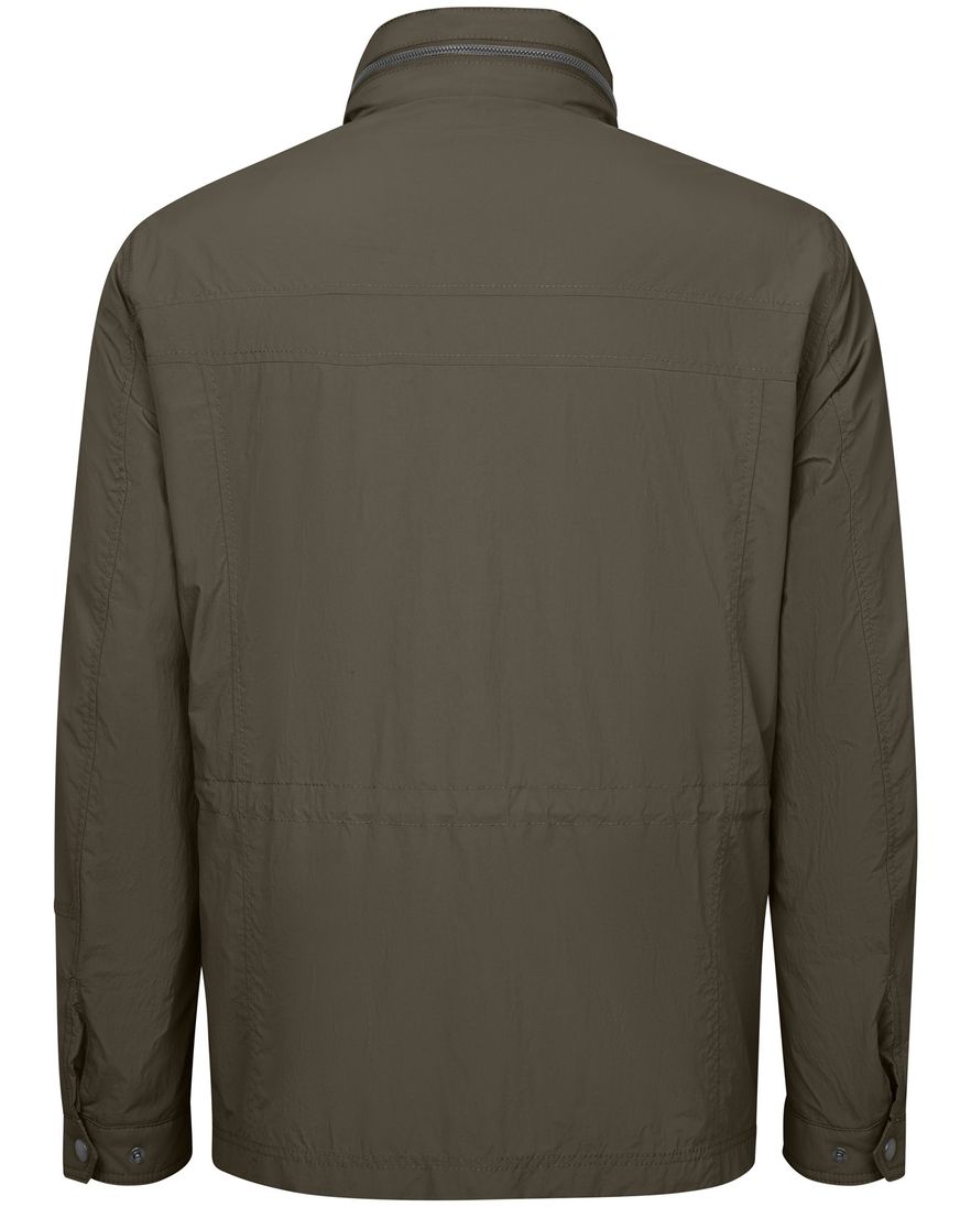 Bugatti zomerjas effen donkergroen dubbele borstzak