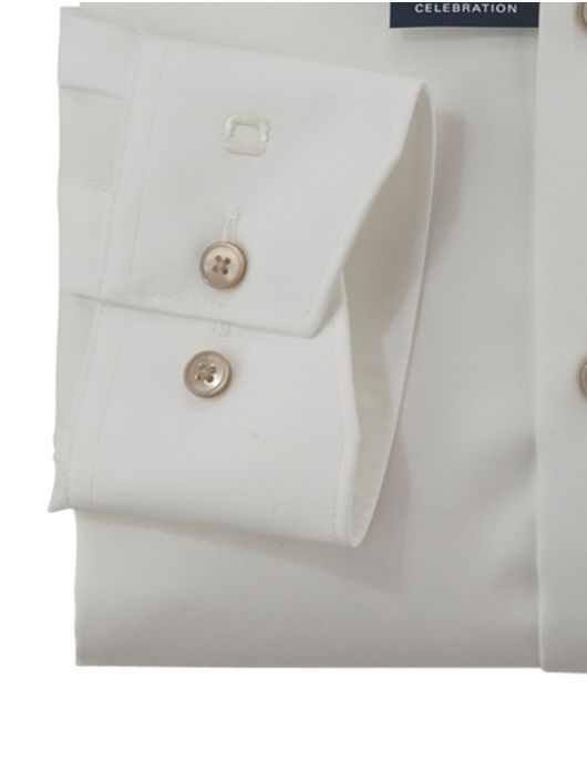 Olymp overhemd beige effen Modern Fit Celebration