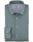 Olymp Luxor 24/7 modern fit business overhemd groen jersey