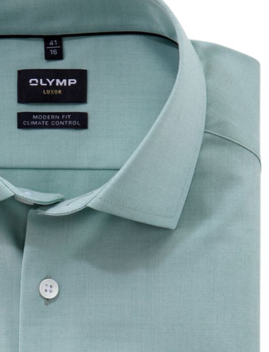 Olymp Luxor 24/Seven overhemd mintgroen