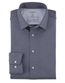 Olymp Luxor 24/7 modern fit business overhemd grijs jersey