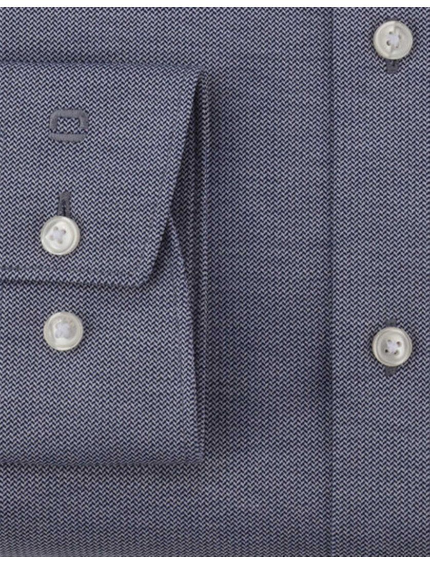 business overhemd Olymp Luxor 24/7 modern fit grijs jersey