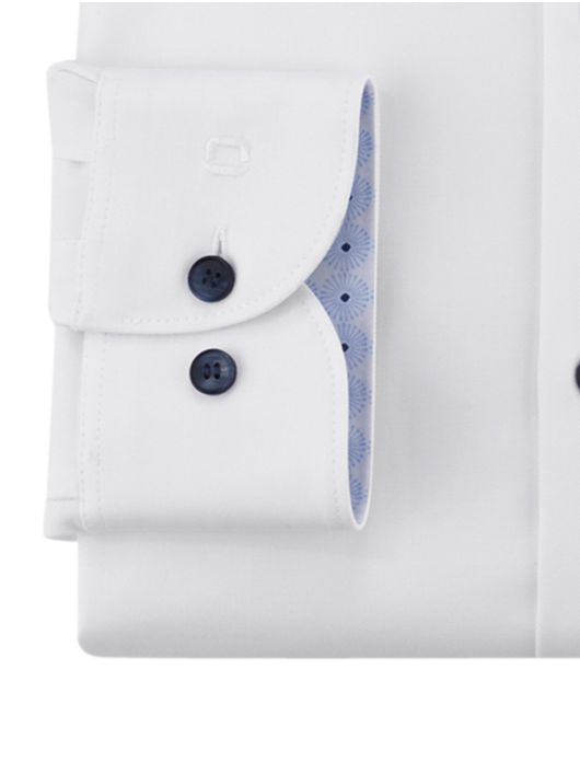 overhemd mouwlengte 7 wit Olymp