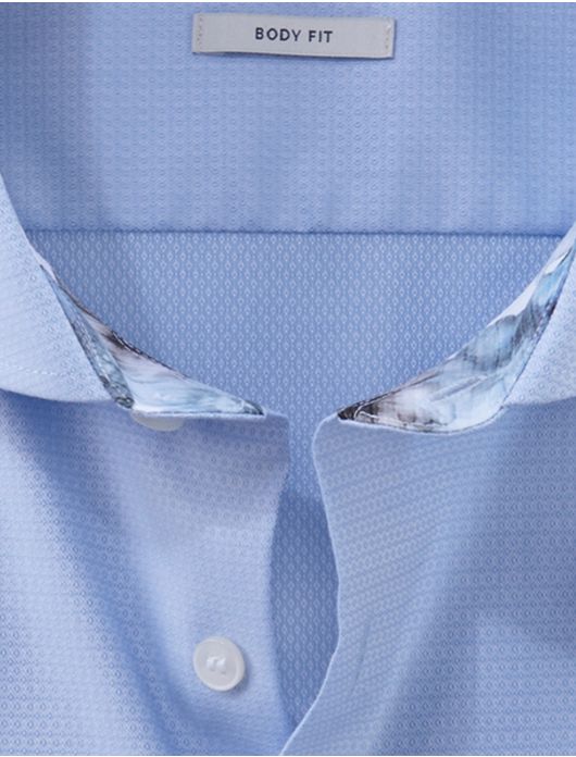 overhemd mouwlengte 7 lichtblauw Olymp