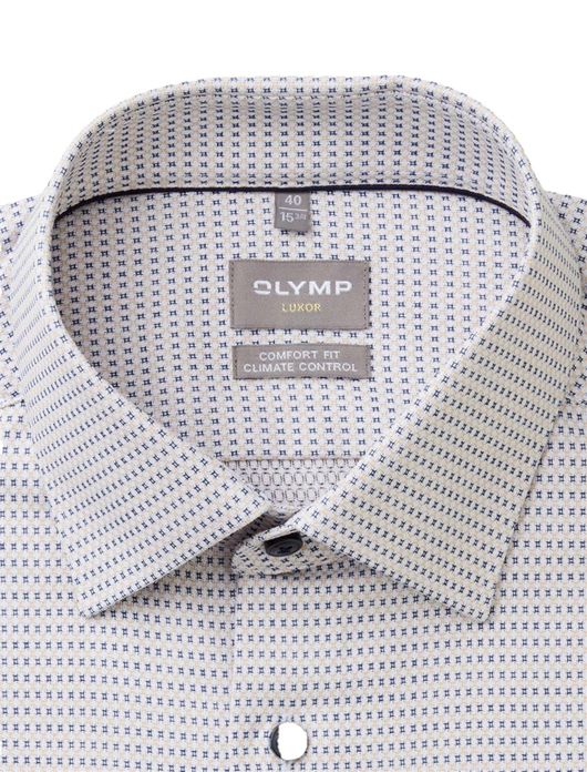 Olymp overhemd blauw Comfort Fit