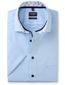 Olymp overhemd Modern Fit korte mouw lichtblauw