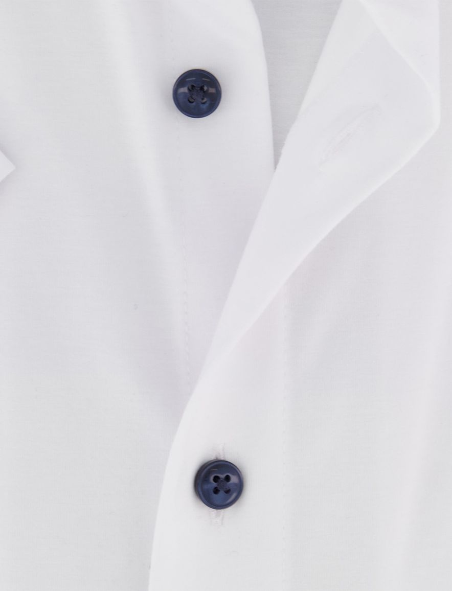 Olymp overhemd wit modern fit effen