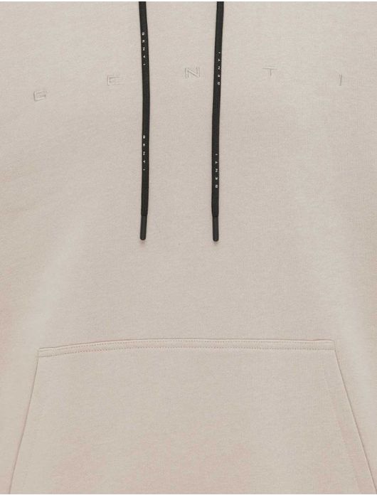 Genti hoodie beige met capuchon