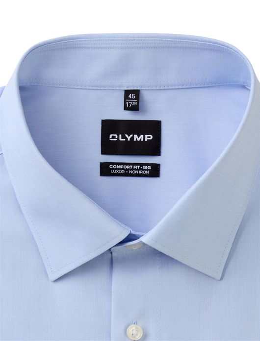 Olymp overhemd blauw Comfort Fit