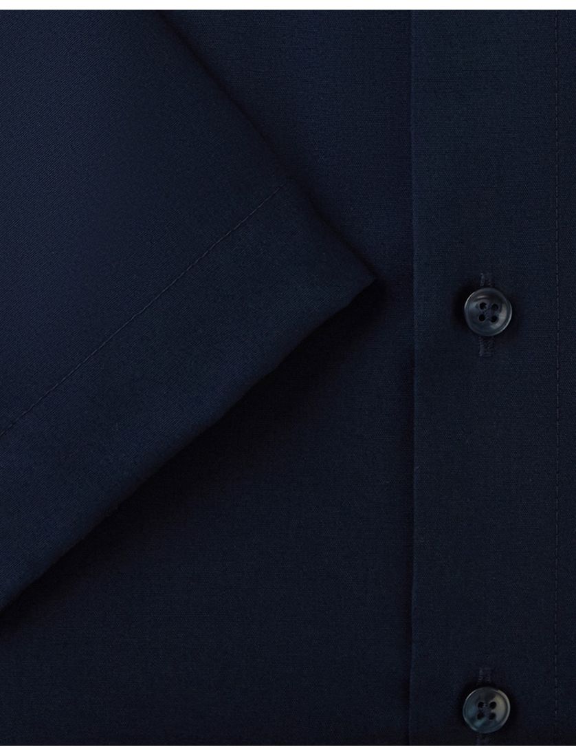 overhemd korte mouw Olymp Comfort Fit - Big donkerblauw