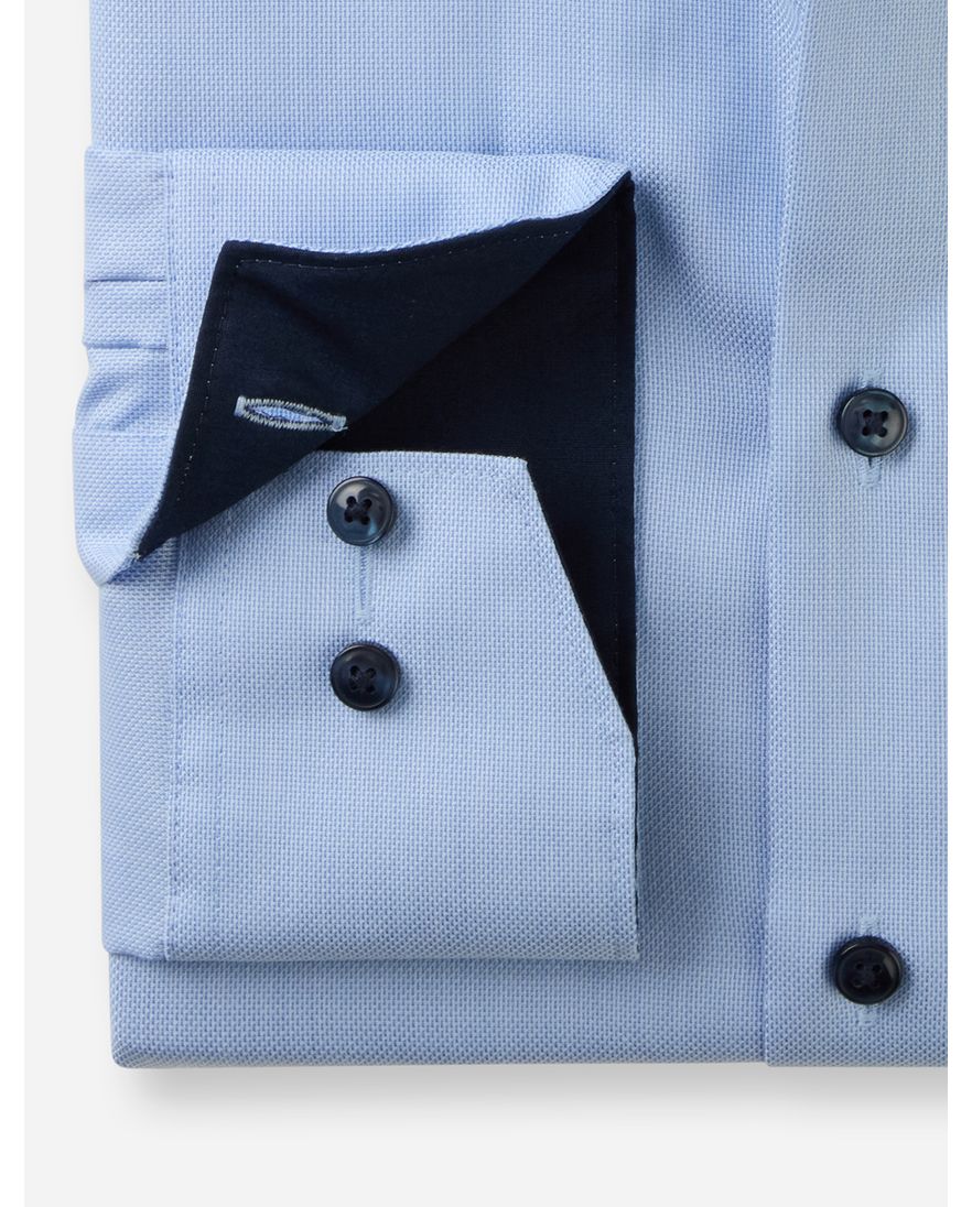 Olymp Big&Tall overhemd lichtblauw Comfort Fit