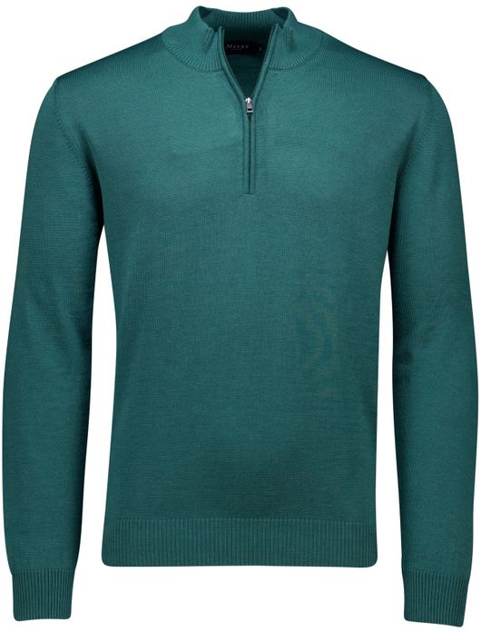 Maerz trui groen half zip