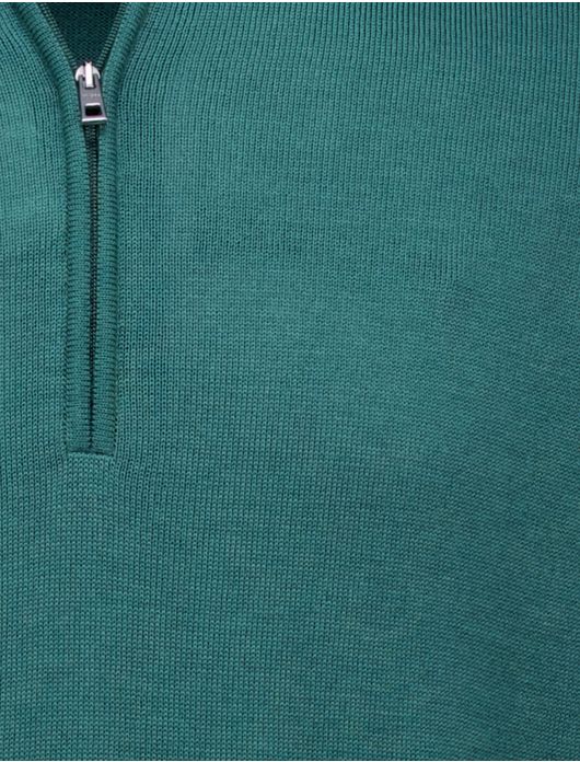 Maerz trui groen half zip
