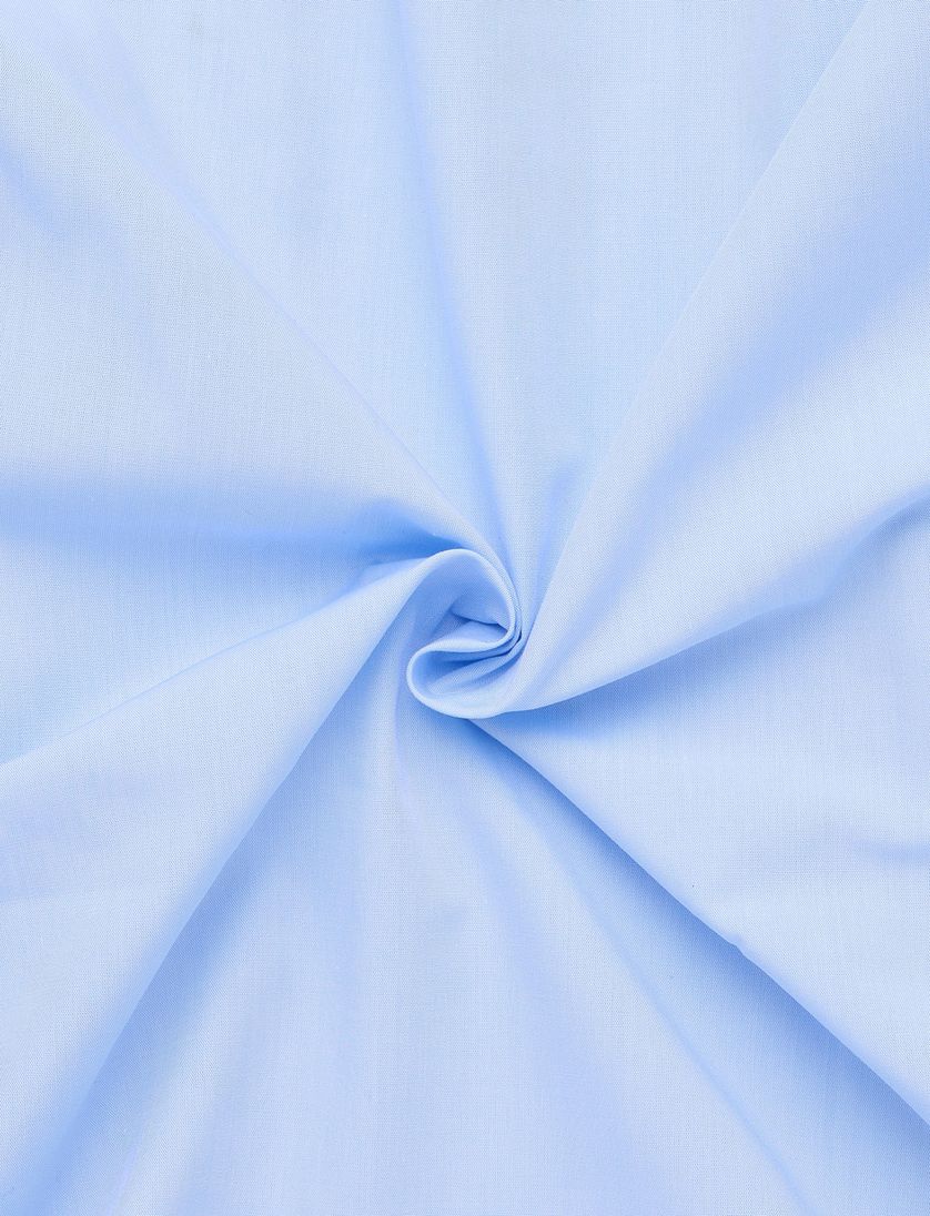 Eterna overhemd lichtblauw borstzak katoen