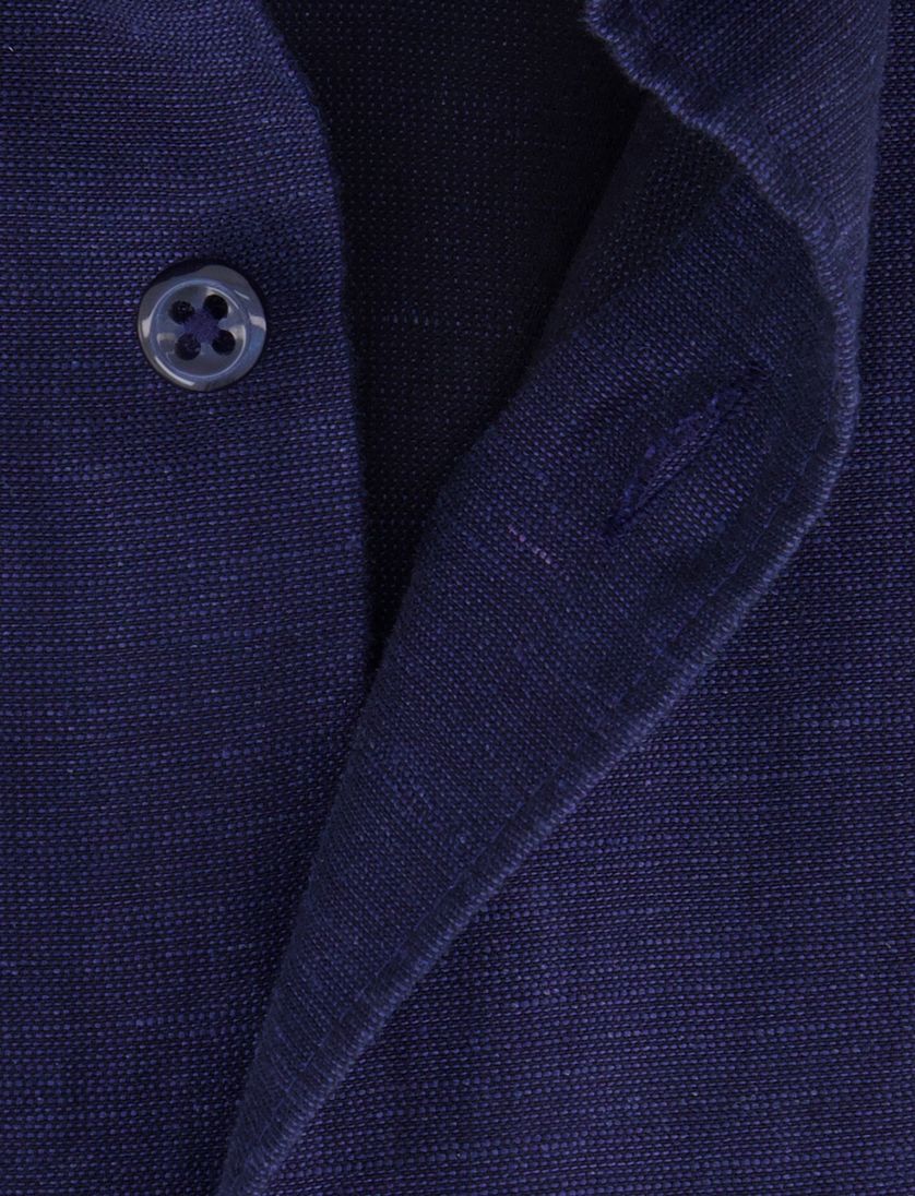 Eterna overhemd donkerblauwe modern fit effen