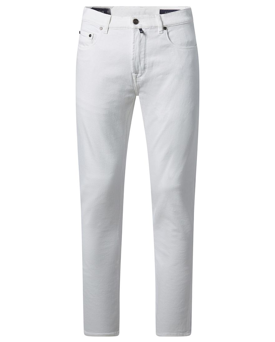 Pierre Cardin lyon broek 5-pocket wit katoen