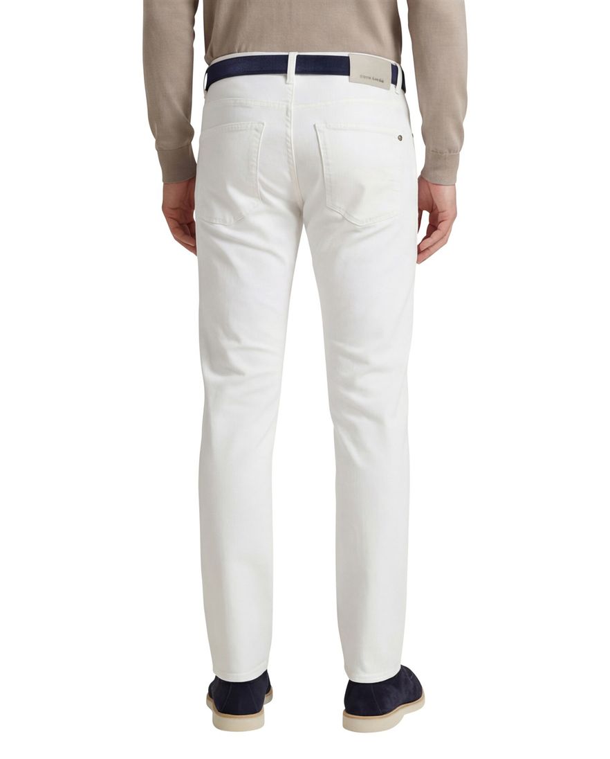 Pierre Cardin lyon broek 5-pocket wit katoen