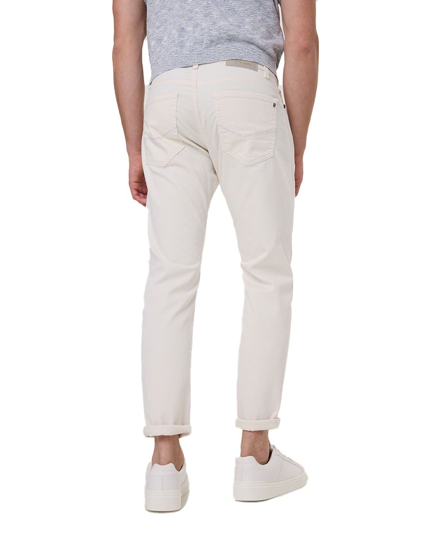 Pierre Cardin pantalon 5-p PC-Lyon creme katoen