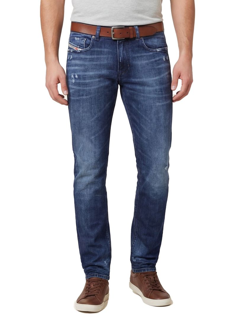 Diesel jeans 5-pocket Sleenker denim blauw