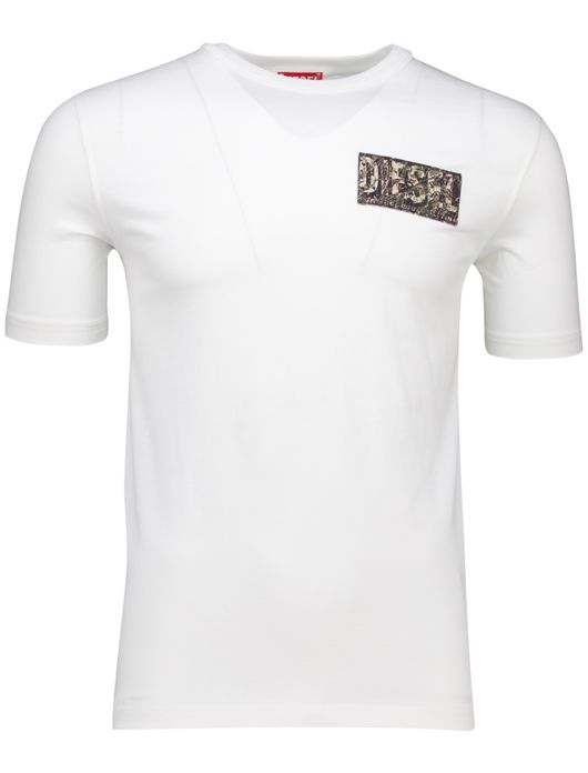 Diesel t-shirt wit katoen
