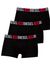Diesel boxershort 3-pack zwart rood