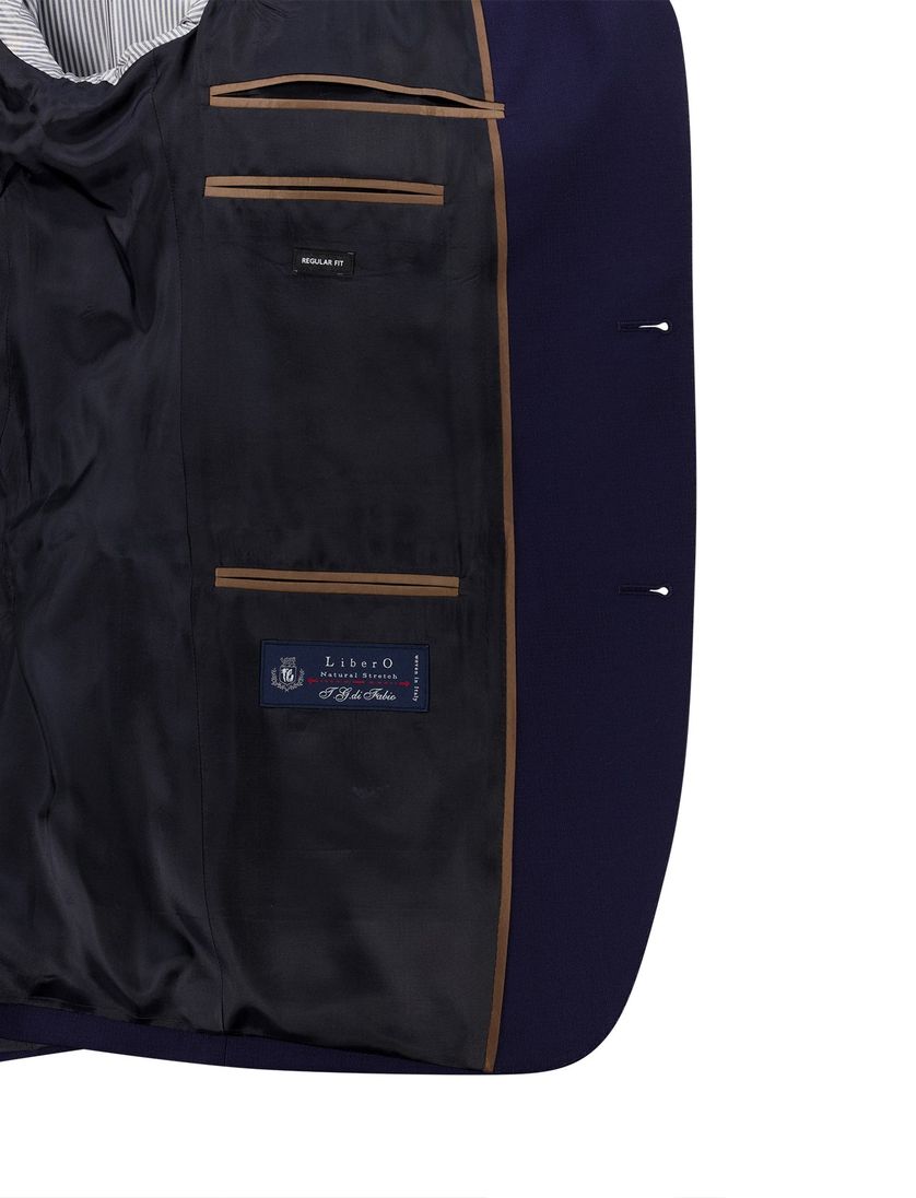 colbert Roy Robson Regular Fit donkerblauw wol