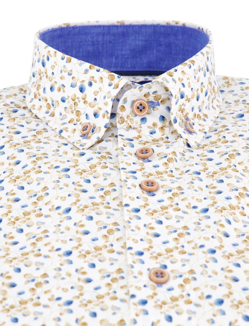 casual overhemd korte mouw met print Eden Valley