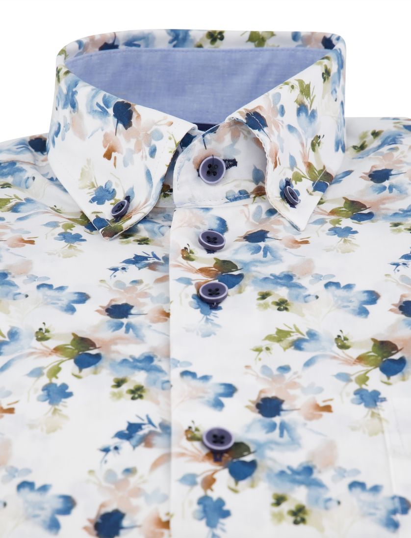 casual gebloemd overhemd Eden Valley