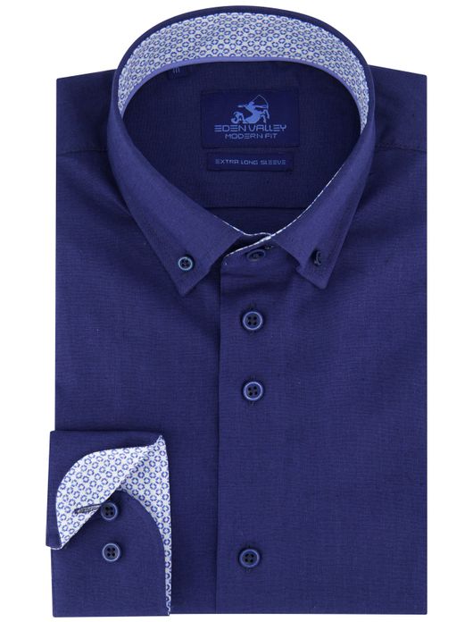 Eden Valley overhemd donkerblauw ml 7