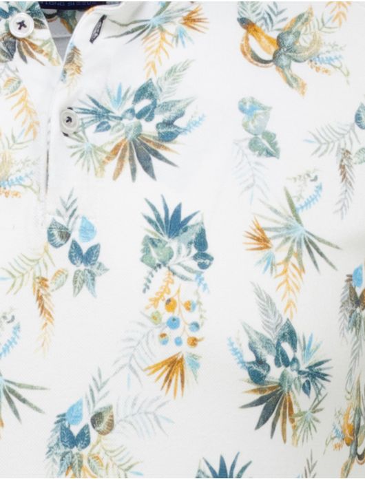 Eden Valley polo extra lang wit modern fit