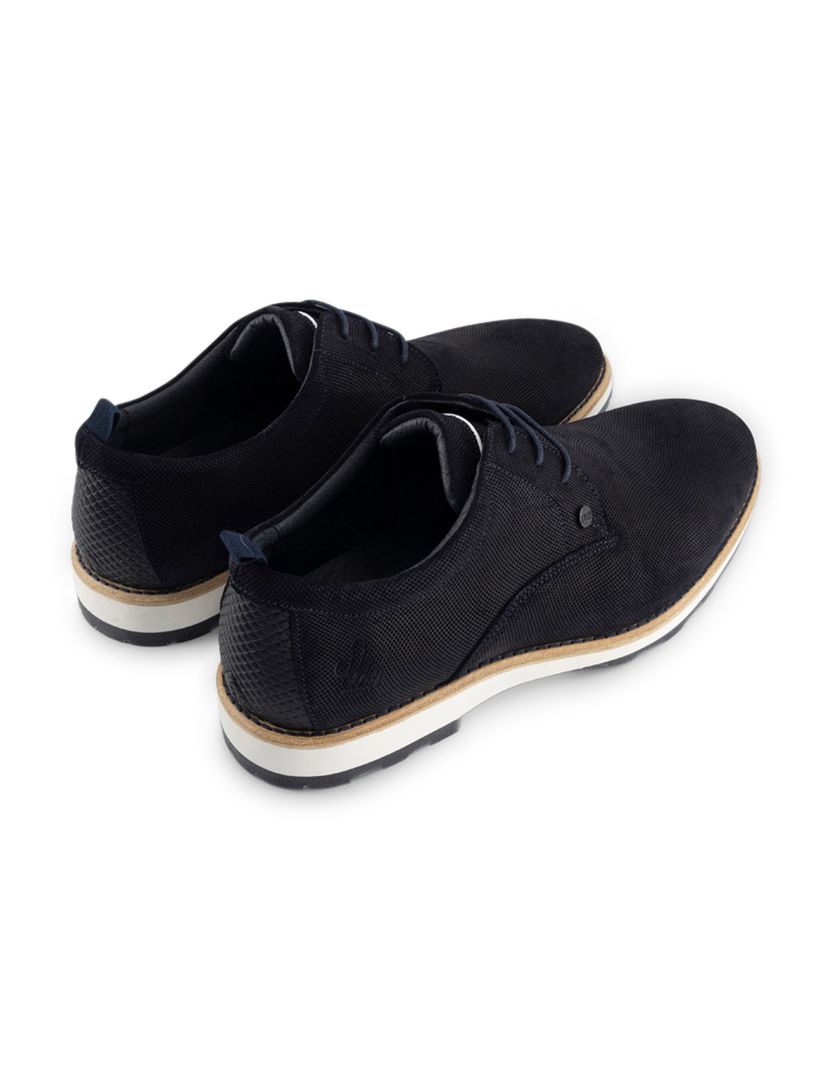 Rehab veterschoen donkerblauw POZATO SUE WEAVE leer