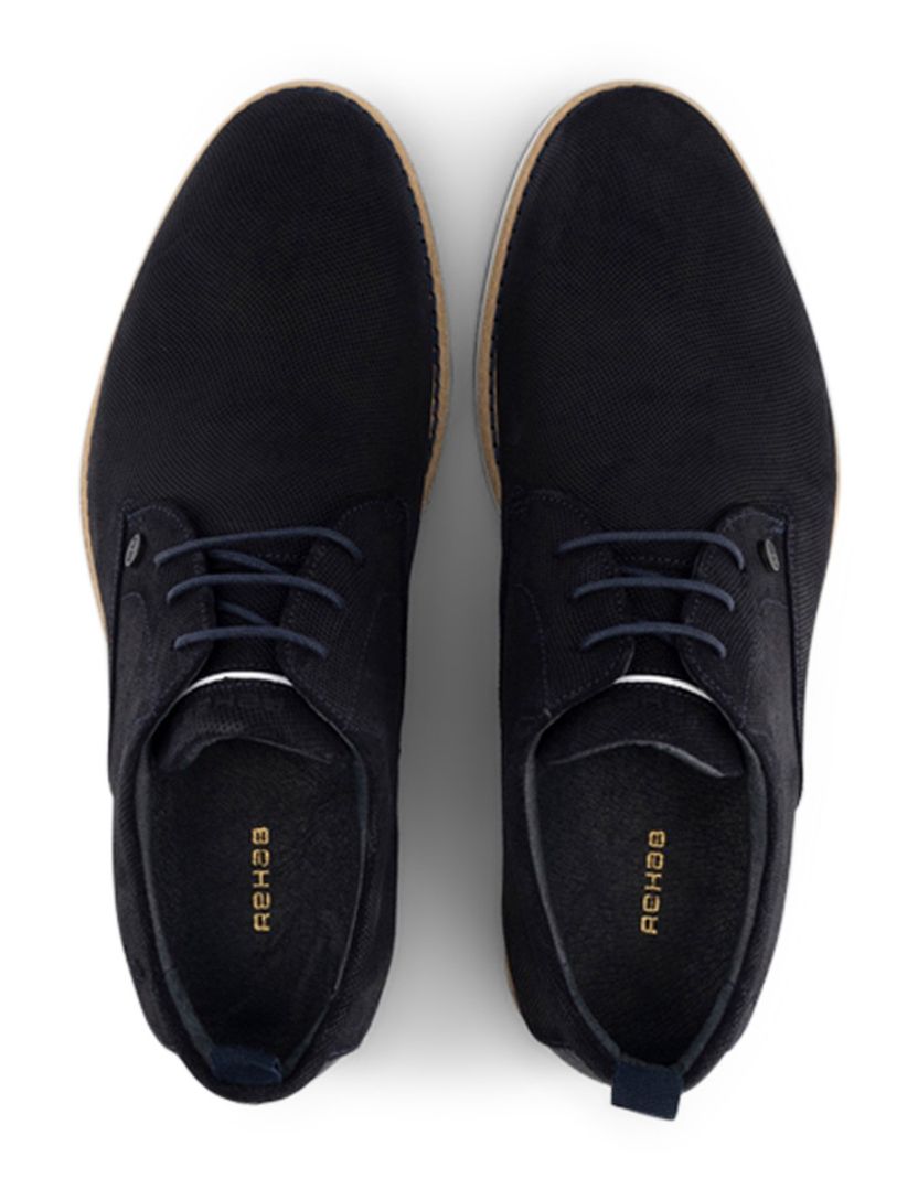 Rehab veterschoen donkerblauw POZATO SUE WEAVE leer