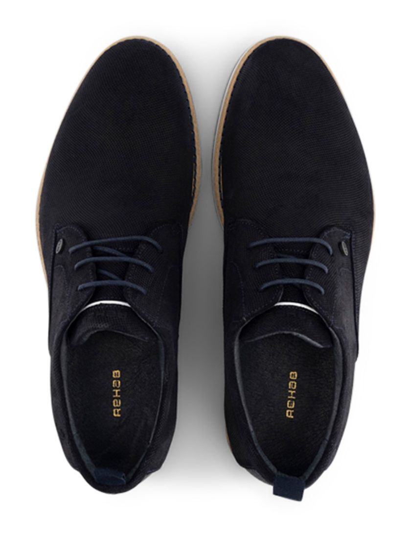 Rehab veterschoen donkerblauw POZATO SUE WEAVE leer