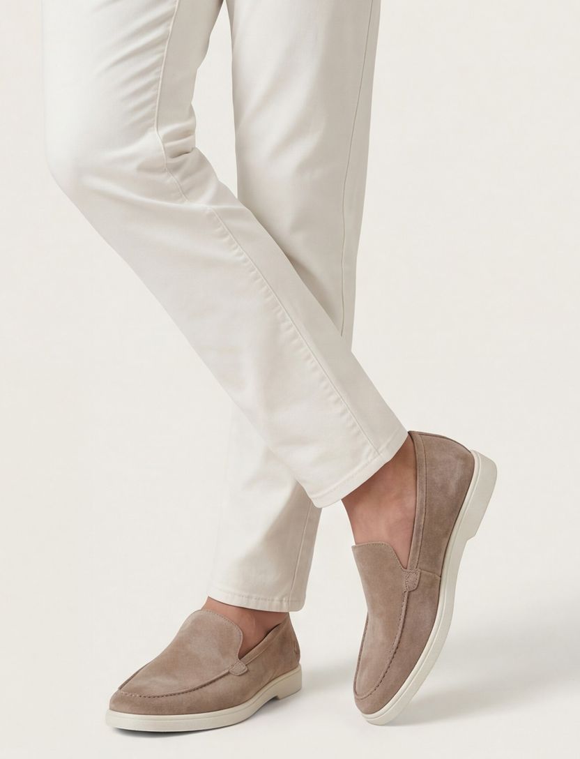 Rehab loafers beige laag