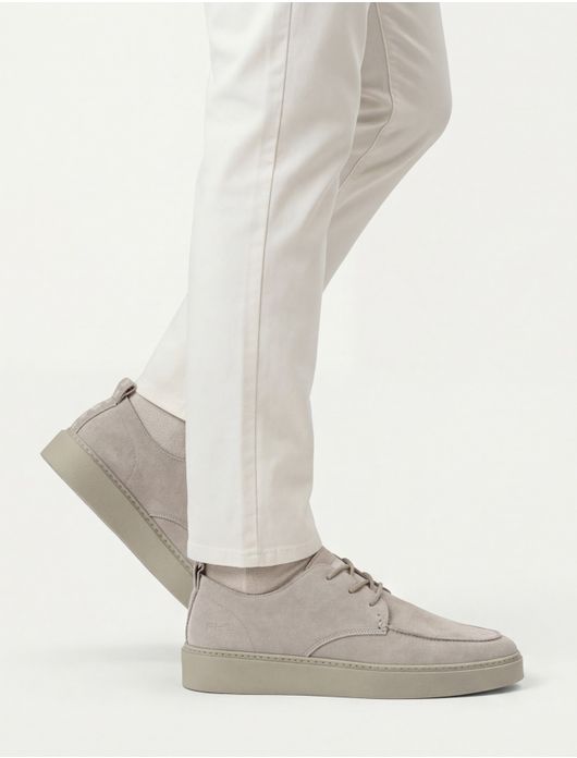 Rehab sneakers creme leer en rubber OZZY