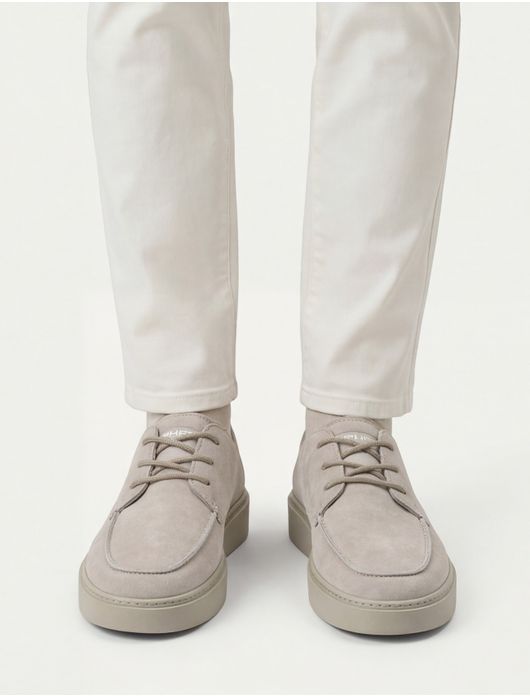 Rehab sneakers creme leer en rubber OZZY