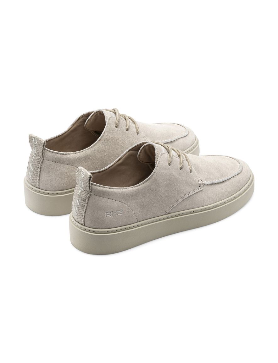 Rehab sneakers creme leer en rubber OZZY effen