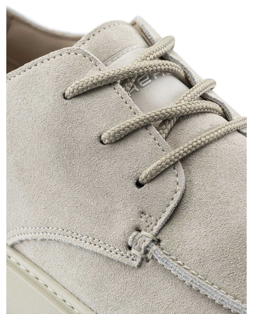 Rehab sneakers creme leer en rubber OZZY effen