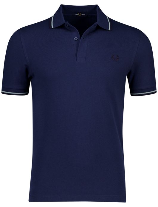 Fred Perry polo donkerblauw katoen