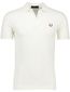 Fred Perry polo wit effen katoen
