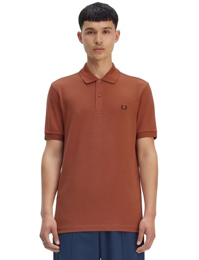 Fred Perry Fred Perry polo effen bruin