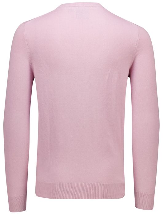 Lyle & Scott trui roze gele vogel