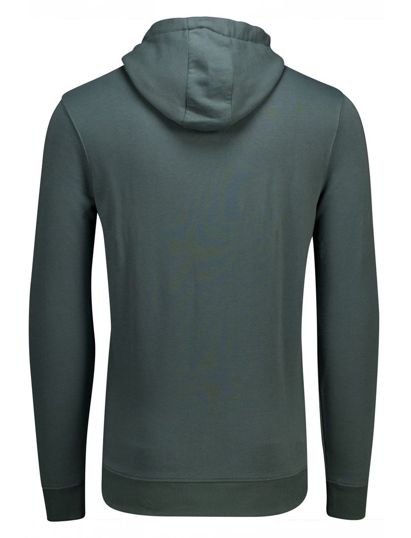 Lyle & Scott hoodie groen katoen