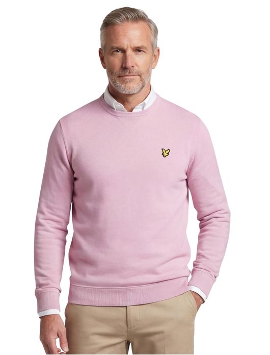 Lyle & Scott sweater roze
