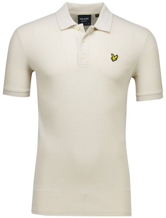Lyle & Scott Milano polo creme Relaxed Fit